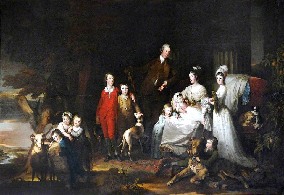 Richard Brompton (c.1734-1783) - The Family of Henry Dawkins - 1421775 - National Trust