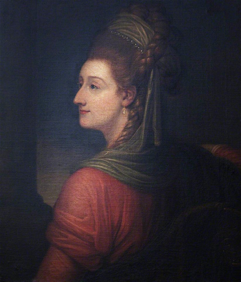 Richard Cosway (1742-1821) - Amelia Anne Egerton (1751–1809), Lady Hume - 436087 - National Trust