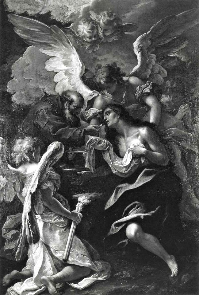Ricci - Comunione di santa Maria Egiziaca, 1685 - 1690, Asta Christie's