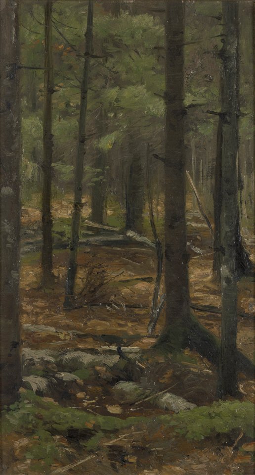 Richard Friese - In het woud van Rominten - 0223 - Rijksmuseum Twenthe