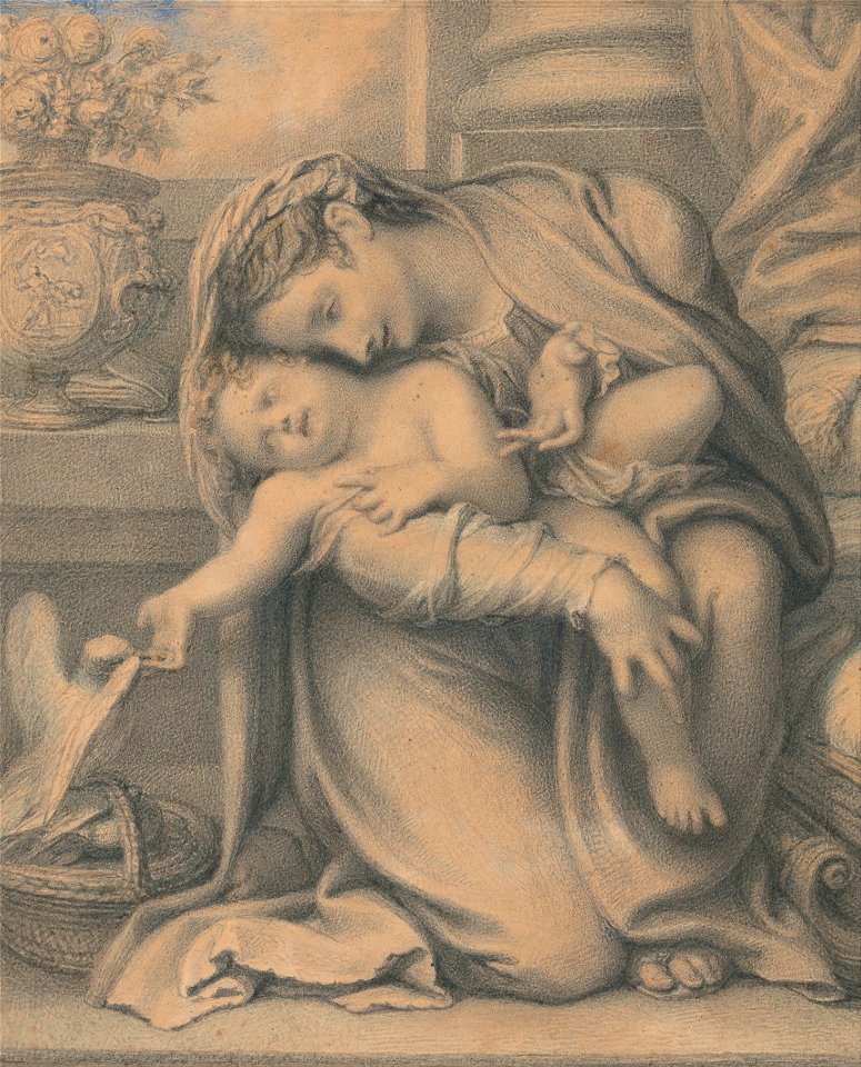 Richard Cosway - Madonna and Child - Google Art Project