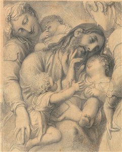Richard Cosway - Christ Blessing Little Children - Google Art Project
