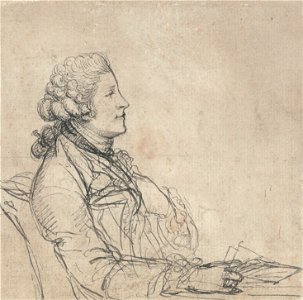 Richard Cosway - Profile Study of a Young Man - Google Art Project