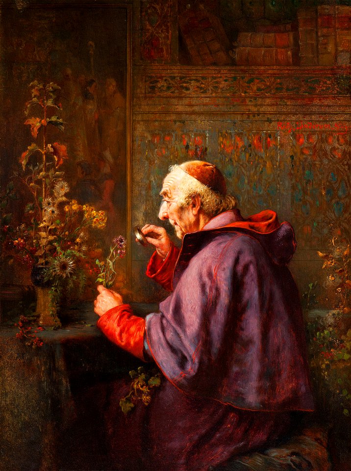 Richard Linderum Der Blumenfreund