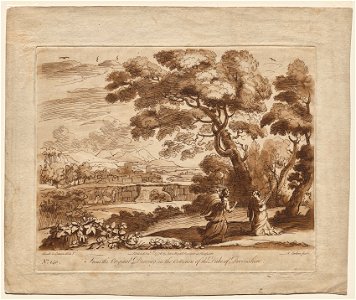 Richard Earlom (British, 1743-1822), Claude Lorrain (French, 1604-1682) - Landscape, Plate No. 140 - 1998.215 - Cleveland Museum of Art