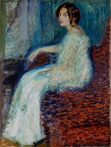 Richard Gerstl - Portrait of Henryka Cohn - Google Art Project