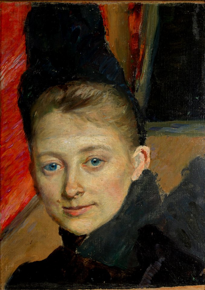 Richard Bergh Portrait of the Artist's First Wife née Klemming Thielska 21