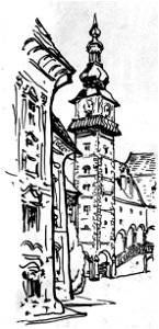 Richard Carl Wagner Landhaus Klagenfurt 1924 dgE
