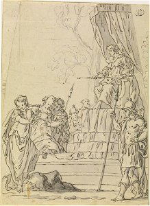 Richard van Orley - Esther before Ahasverus