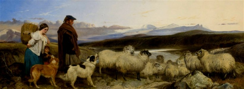 Richard Ansdell - Highland Shepherd - 1941-3-3 - Auckland Art Gallery