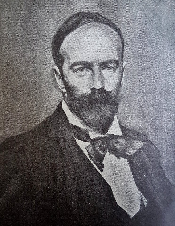 Richard Bergh självporträtt