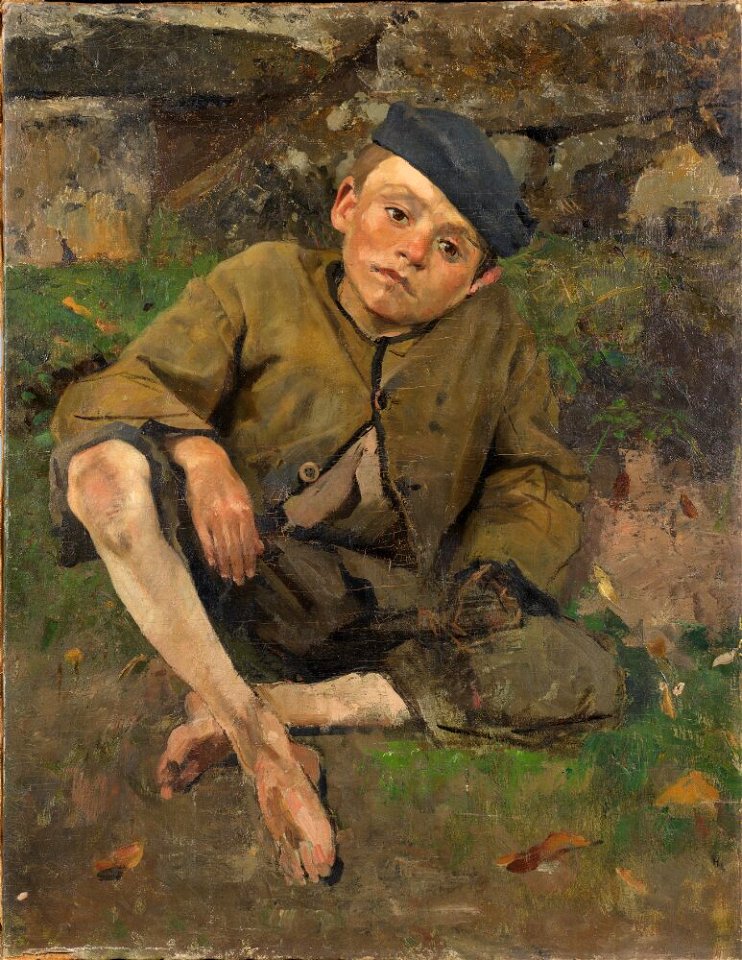 Richard Bergh - Boy from Concarneau - NM 7299 - Nationalmuseum