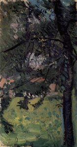 Richard Gerstl - Baumstudie, July-August 1907