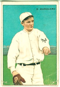 Richard Marquard, New York Giants, baseball card portrait LCCN2007685715
