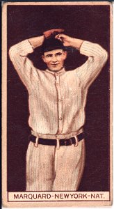 Richard Marquard, New York Giants, baseball card portrait LCCN2008677988
