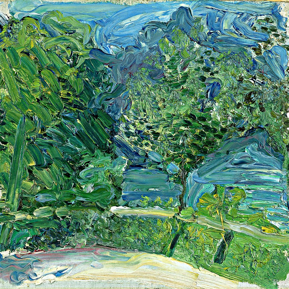 Richard Gerstl - Lakeside Road near Gmunden - Google Art Project