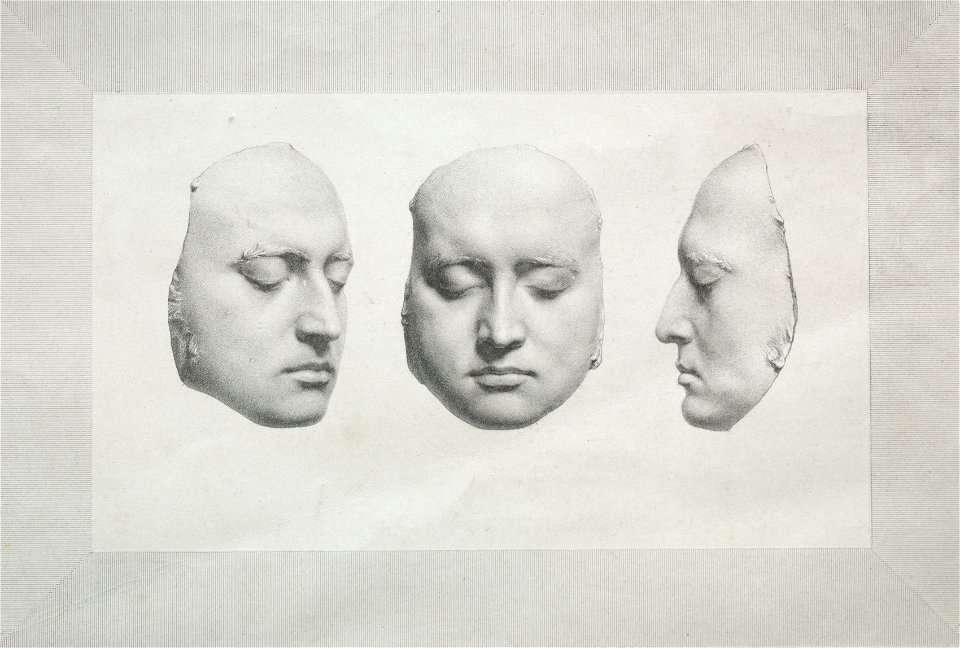 Richard James Lane (British, 1800-1872) - Death Mask of Sir Thomas Lawrence - 1940.1136 - Cleveland Museum of Art