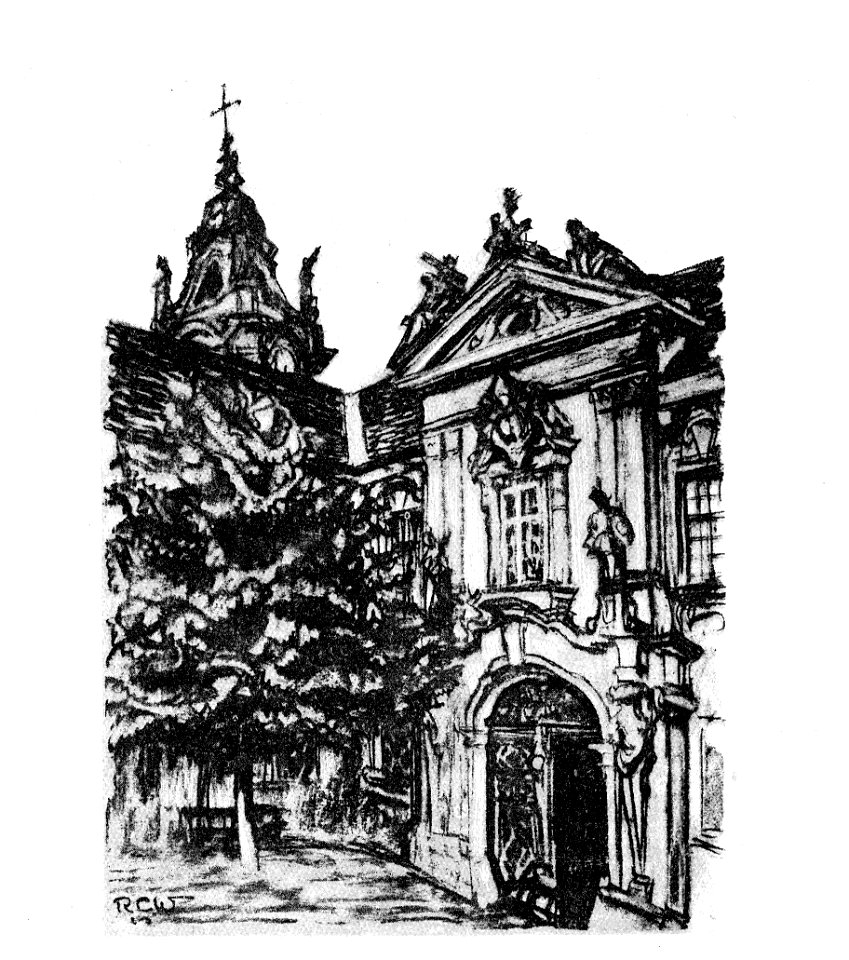 Richard Carl Wagner Dürnstein Das Portal 1924 dgE