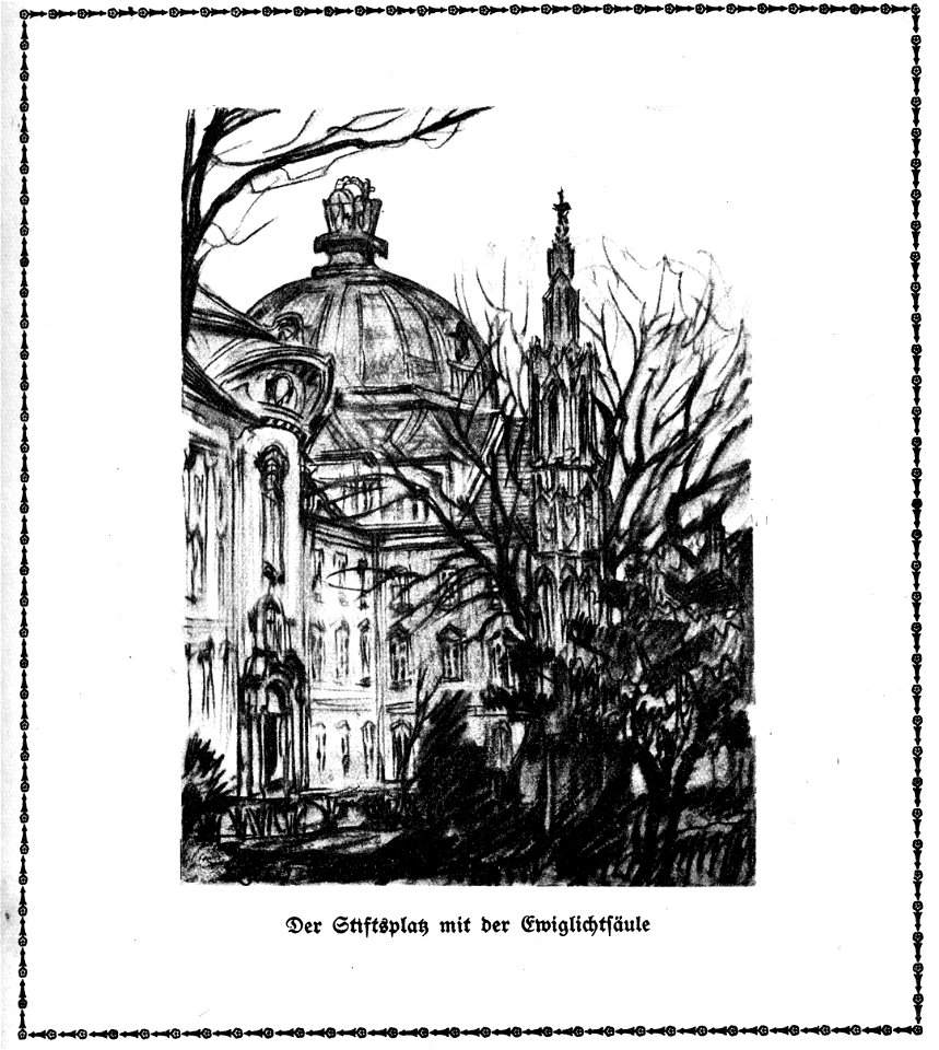 Richard Carl Wagner Stift Klosterneuburg Stiftplatz 1924 dgE