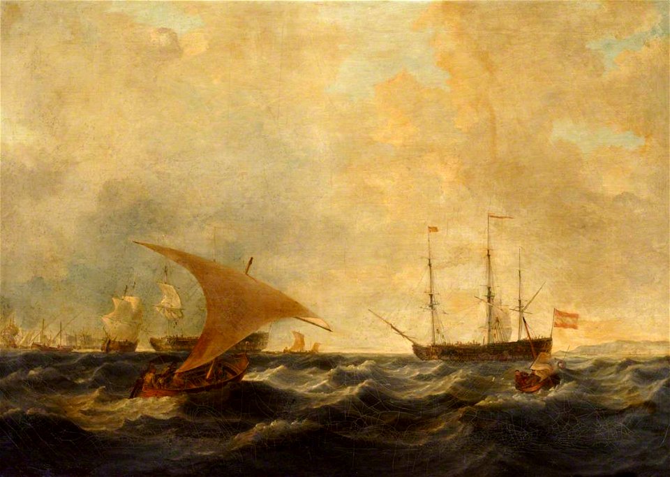 Richard Belgrave Hoppner (1786-1872) - Sea Piece - 485146 - National Trust