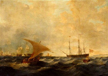 Richard Belgrave Hoppner (1786-1872) - Sea Piece - 485146 - National Trust