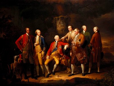 Richard Brompton (1734-88) - Edward, Duke of York (1739-67) with his friends in Venice - RCIN 404433 - Royal Collection
