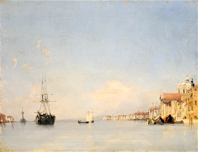 Richard Parkes Bonington - The Giudecca in Venice 90 bonington 2762