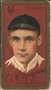 Richard Marquard, New York Giants, baseball card portrait LCCN2008677494