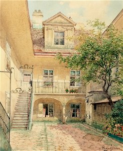Richard Moser Alt-Wiener Innenhof