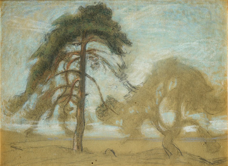 Richard Bergh Pine Trees Tyresö Thielska 21b