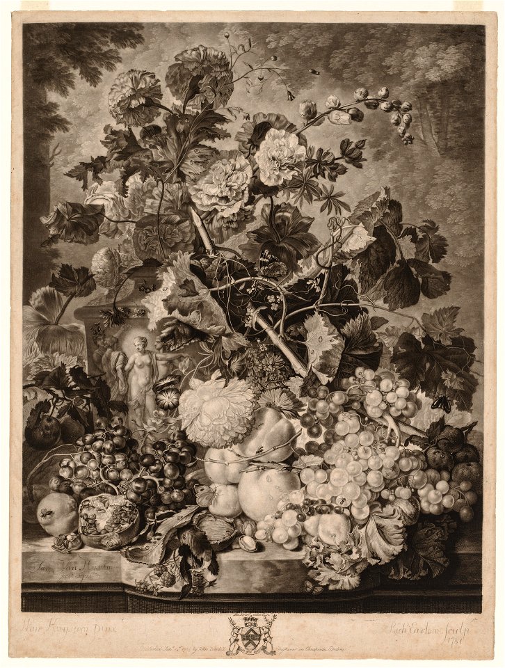 Richard Earlom (British, 1743-1822) - A Fruit Piece - 1945.239 - Cleveland Museum of Art