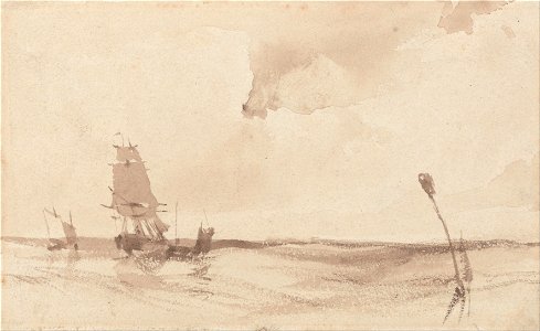 Richard Parkes Bonington - A Seascape - Google Art Project