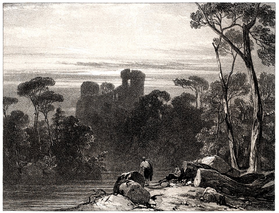 Richard Parkes Bonington (British, 1802-1828) - Bothwell Castle - 1962.96 - Cleveland Museum of Art