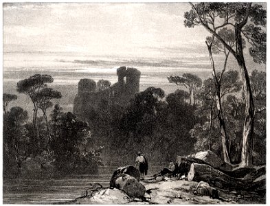 Richard Parkes Bonington (British, 1802-1828) - Bothwell Castle - 1962.96 - Cleveland Museum of Art