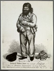 Richard Robert Jones the wonderful linguist, born at Aberdaron, Caernarvonshire, now living in Liverpool (5228115)