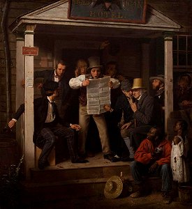 Richard Caton Woodville - War News from Mexico - 2010.74 - Crystal Bridges Museum of American Art