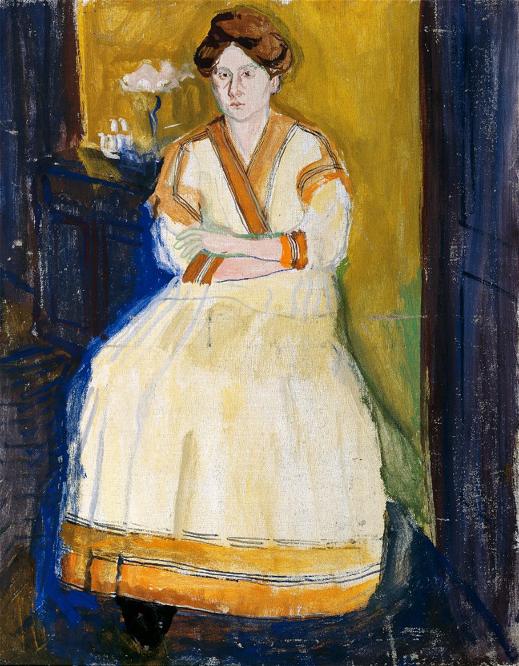 Richard Gerstl - Mathilde Schönberg - 4757 - Österreichische Galerie Belvedere