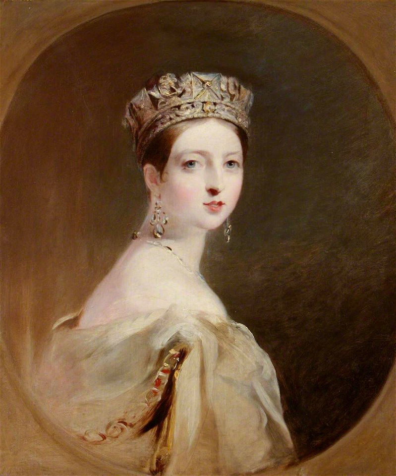 Richard Rothwell (1800-1868) - Queen Victoria (1819–1901) (after Thomas Sully) - 814144 - National Trust