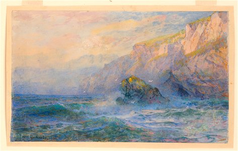 Drawing, Scotch or Irish Cliffs, 1900 (CH 18396353)