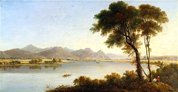 Richard H Hilditch (active 1823-65) - The Seven Mountains - RCIN 403659 - Royal Collection