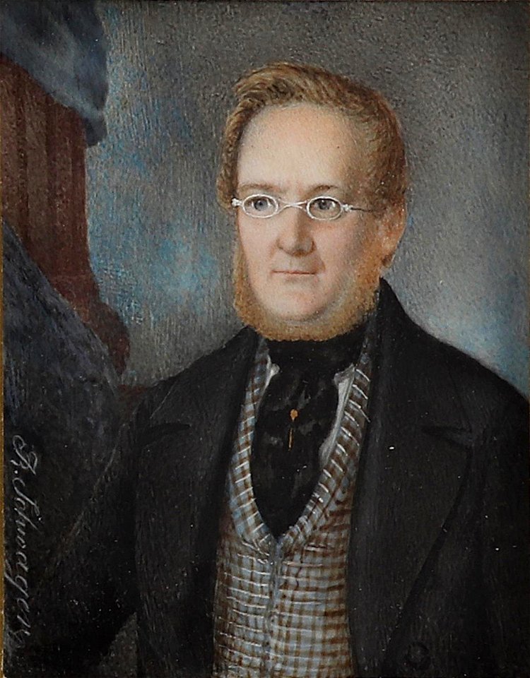 Richard Schwager Bildnisse eines Ehepaars 1