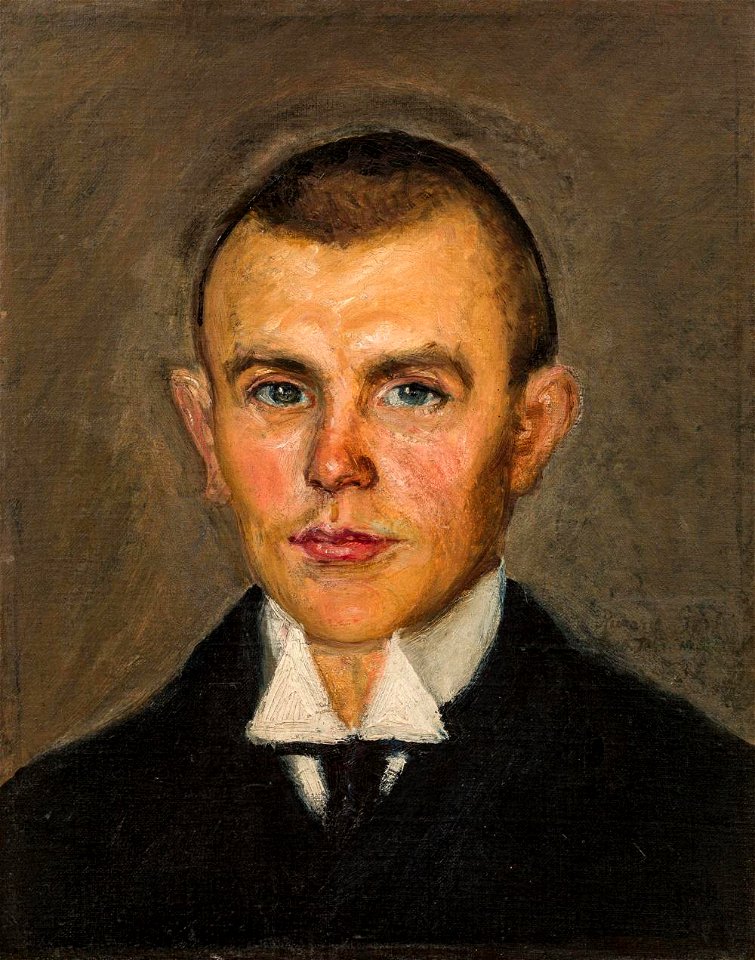 Richard Gerstl - Bildnis Waldemar Unger-II