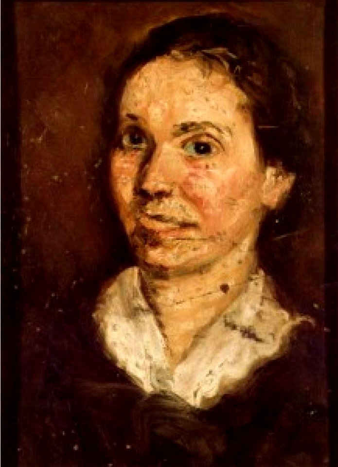 Richard Gerstl - Frauenkopf, 1902