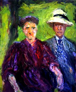 Richard Gerstl - Couple in the Field