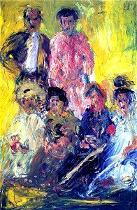 Richard Gerstl - Gruppenbildnis mit Schönberg