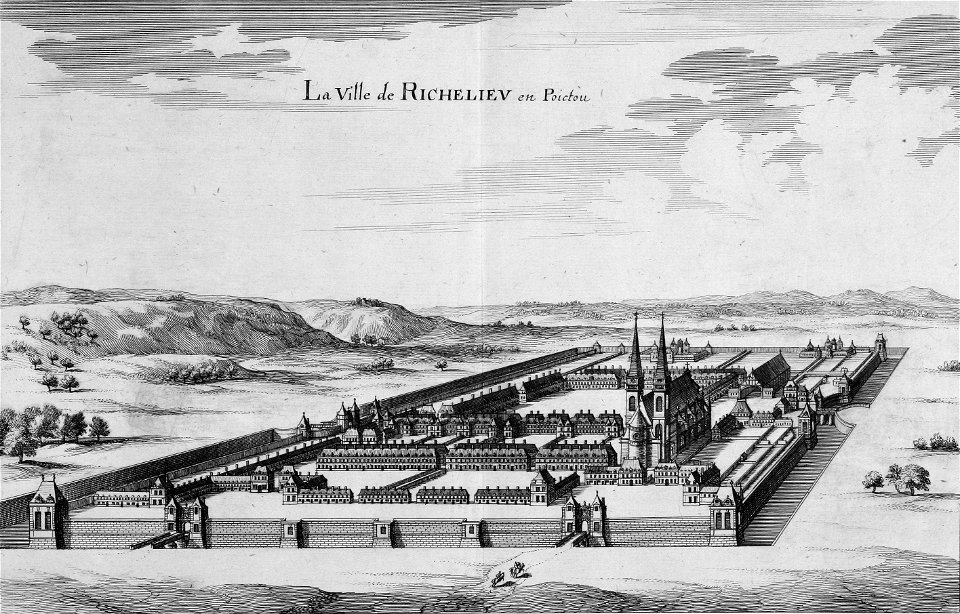 Richelieu engraving 17th century