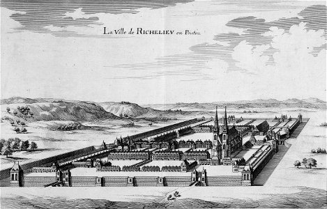 Richelieu engraving 17th century