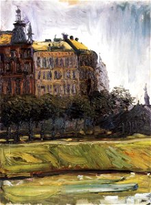 Richard Gerstl - Am Donaukanal (1908)