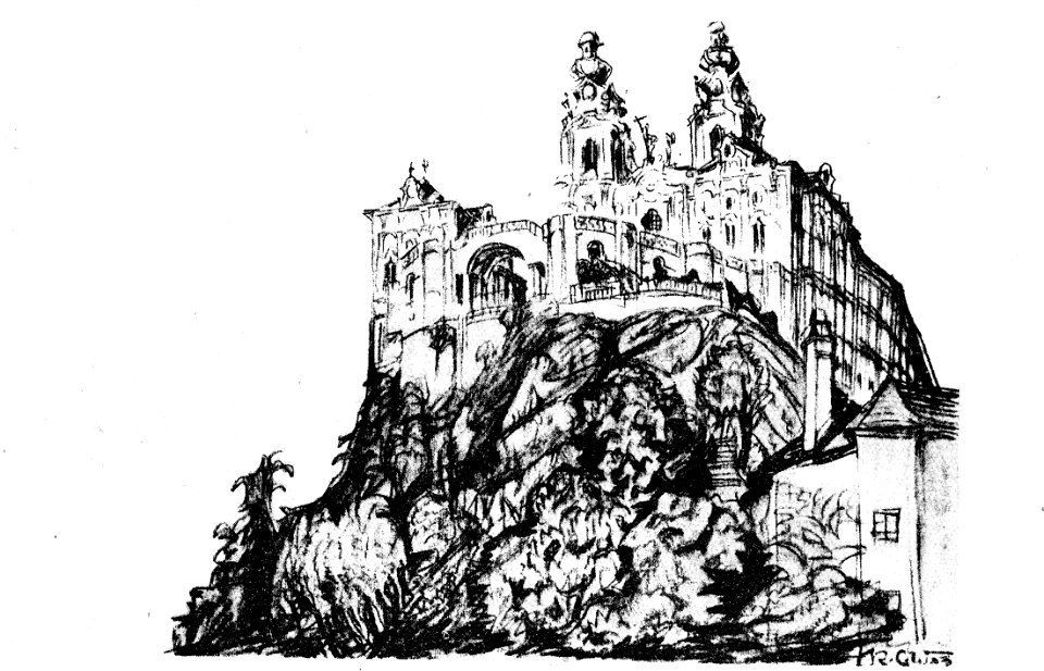 Richard Carl Wagner Stift Melk 1924 dgE