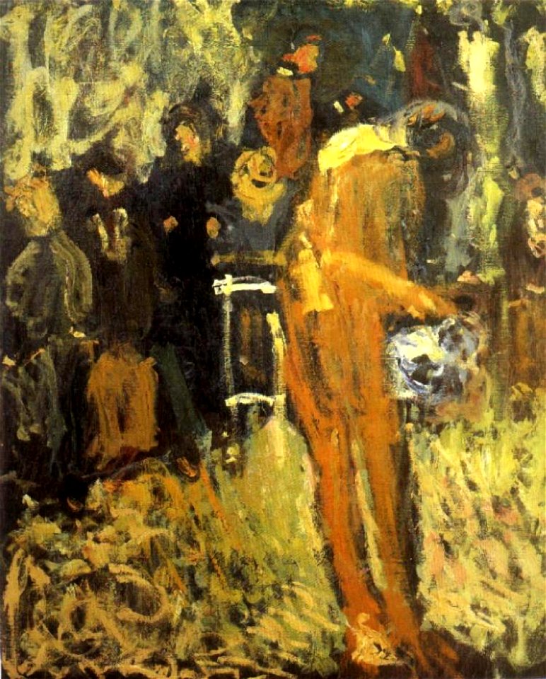 Richard Gerstl - Akt im Freien, Gmunden, July 1908